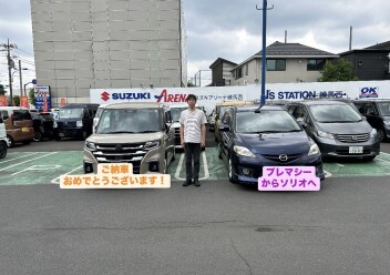 ソリオご納車させていただきました